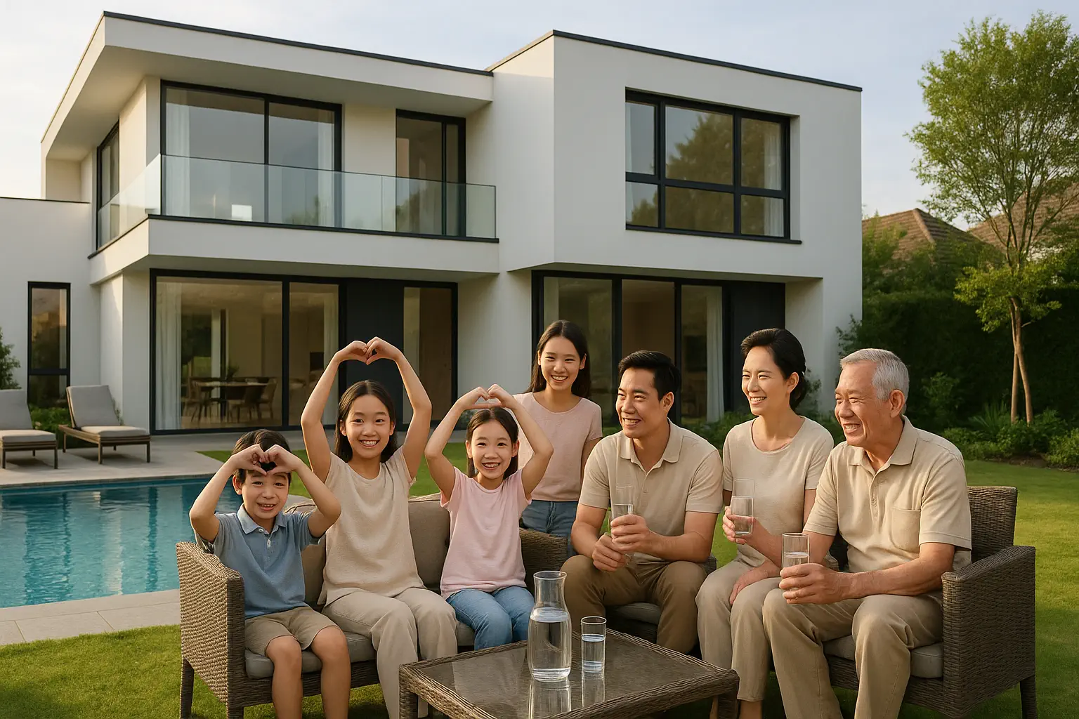 Hệ thống lọc nước sinh hoạt biệt thự
