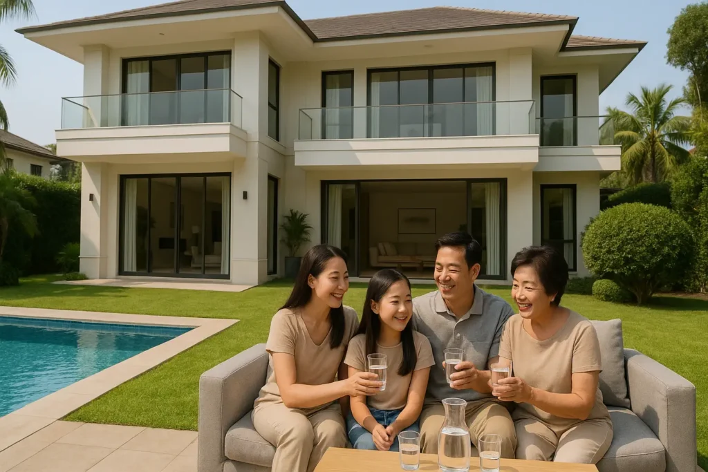 Tại sao biệt thự cần lắp lọc tổng nước