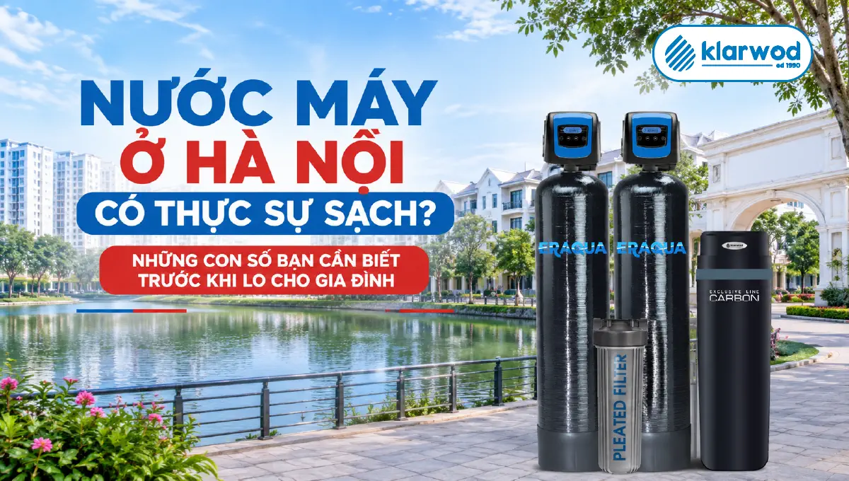 Chất lượng nước sinh hoạt Hà Nội: Sạch đến đâu?