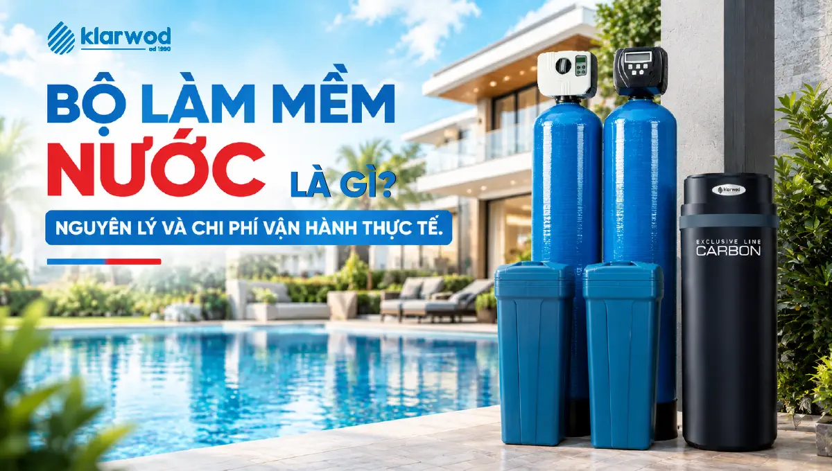 Bộ làm mềm nước hoạt động thế nào? Chi phí vận hành thực tế